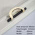 Aoleegatt 96mm) White Gold Cabinet Door Handles Zinc Alloy Drawer Knobs Cupboard Bedside Cabinet Locker Pulls Furniture