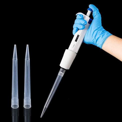 FOUR E'S SCIENTIFIC 10ml Pipette Tips, Disposable Liquid Pipettor Tips 10mL 100pcs Autoclavable