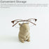 YcaeyLnaR Capybara-Shaped Eyeglass Spectacle Holder | Eyewear Organizer Frame Stand for Home, Office, Desk & Nightstand