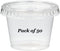 Plastic Disposable Portion Cups - Jello Shot Cup - 1 Ounce, Package of 50 Cups With Lids