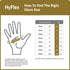 HyFlex 11-600 Multi-Purpose Light Duty Industrial Gloves, Palm Coating for Metal Fabrication, Size 9, Black