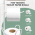 Inspired Living 3 Toilet Paper Holder Stand with Phone or Wipes Bamboo Shelf, Durable Free Standing Toilet Tissue Roll