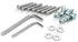 5/16-18 Threaded Inserts for Wood with Bolts, Fully Threaded Button Head Hex Socket Screws 5/16-18 x 1-1/4" 40-Set