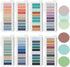 Potanro 1750Pcs Transparent Sticky Tabs, Round Clear Repositionable Page Markers for Office and Aesthetic Bible Supplies