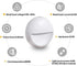 4 Pack 4800-5200K VAVOFO Plug in Night Light with Dusk to Dawn Sensor, Smiley Face LED Night Lights, Daylight White