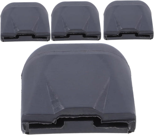 Veemoon 4pcs Sturdy Castor Brake Pads for Shopping Carts Reliable Replacement Parts