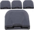 Veemoon 4pcs Sturdy Castor Brake Pads for Shopping Carts Reliable Replacement Parts