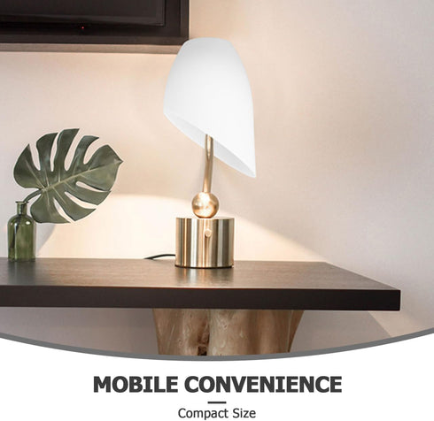 5.31X3.74X3.74In Horseshoe Lampshade Replacement Plastic Light Cover for Floor Lamp Decorative Lamp Shade Easy