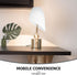 5.31X3.74X3.74In Horseshoe Lampshade Replacement Plastic Light Cover for Floor Lamp Decorative Lamp Shade Easy
