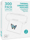 Binditek 300 Pack 3 Mil Thermal Laminating Pouches, 9x11.5 Inches Ultra Clear Sheets for Letter Size, Round Corner,