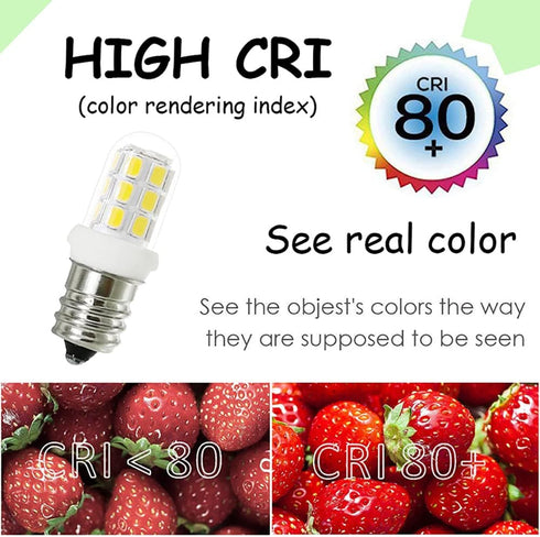 XRZT Bulbs 15W C7 E12 Bulbs Bulbs Bulb 6000K Non-Dimmable 5-Pack Salt Lamp Led Night Light Candelabra Light