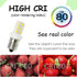 XRZT Bulbs 15W C7 E12 Bulbs Bulbs Bulb 6000K Non-Dimmable 5-Pack Salt Lamp Led Night Light Candelabra Light