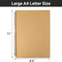 EUSOAR Hardcover Lined Notebook, A4 3 Packs 8.5"x 11" 120 Pages, College Ruled Travel Writing Notebooks