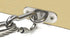 4Pcs 304 Stainless Steel Pad Eye Hooks, 3.15 inch Heavy Ceiling Hook Screw Eyes with 5 x 45mm Screws for Plant Hangers,