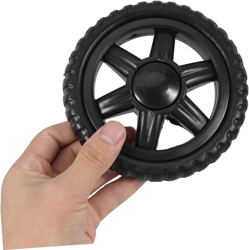 2pcs Set Replacement Rubber Wheels for Shopping Carts