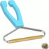 Carpet Rake and Lint Remover, Pet Hair Remover for Carpets, Couch, Furniture & Rug (Blue)