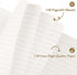 Huhuhero Lined Notebook Journal - 5.25" x 8.25", Hardcover, 120Gsm Premium Thick Paper, Dark Grey Faux Leather