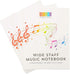 Bright Creations Music Composition Notebooks, 3 Pack, Manuscript Staff Paper, 50 Sheets