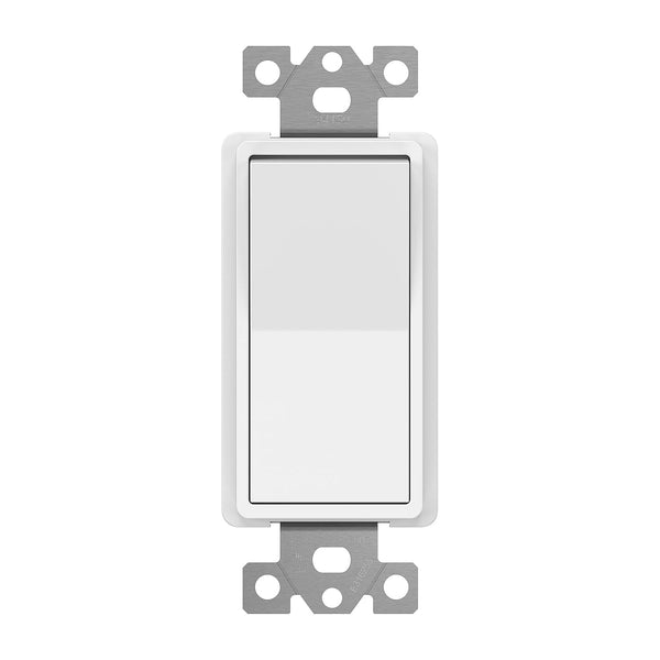 ENERLITES 4-Way Decorator Paddle Rocker Light Switch, 15A 120V/277V, Residential Grade, UL Listed, White