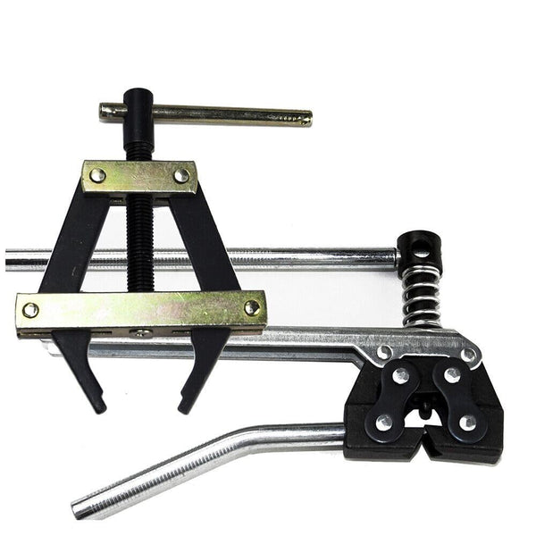 Jeremywell Roller Chain Tools Kit, Fits #60#80#100 Roller Chain, Chain Holder/Puller + Breaker