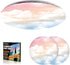 ANGSYLTH 2 Pcs Fluorescent Light Covers - 12 Inch Round Covers for