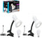 Xtricity LED Clip-on Desk Lamp with 360° Flexible Gooseneck, Reading Light for Bed Headboard, 2 Pack