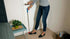 Long Handle Door Stopper Wedge - Heavy-Duty Adjustable Non-Slip Rubber Wedge for Fall Prevention