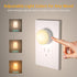 in12 Pack,Dim 3CCT, 3 Dimmable Night Lights Plug Night Light with Auto Dusk to Dawn Sensor, Brightness Levels, Night
