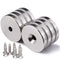 LOVIMAG Neodymium Disc Magnets - 1.26 inch x 0.2 inch, Strong Permanent Rare Earth Magnets with Screws, Pack of 8