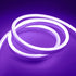 GUPUP Neon Light Strip, DC 24V 600 LEDs, Neon Rope Lights,Bright Purple