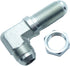 2 Piece 1/2#8 JIC 37° Male Flare to #8 1/2 JIC 37° Flare Bulkhead 90 Degree Elbow Hydraulic Steel Fitting