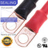 8 FT Diameter 1/2 Inch 3:1 Heat Shrink Tubing, Dual Wall Adhesive Lined Marine Grade Electrical Cable Heat-Shrink