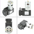 FTVOGUE Oilless Vacuum Pump Mini DC12V 42W Brush Piston Pressure Pump Flow 40L/min