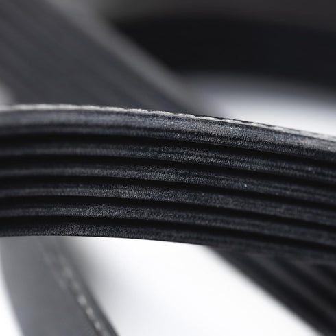 uxcell 190J6 Rubber Poly V Belt, 6 Ribs PJ V-Ribbed Belt for Industrial Transmission Drive