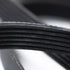 uxcell 190J6 Rubber Poly V Belt, 6 Ribs PJ V-Ribbed Belt for Industrial Transmission Drive