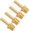 SUNGATOR 1/4 Inch Hose Barb Fittings, Brass Air Hose Fittings, 4 Pack for Compressor Repair Kit
