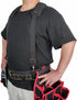 AISENIN Heavy-Duty Tool Belt Suspenders for Men - 3 Point Padded Suspenders for Tool Belt
