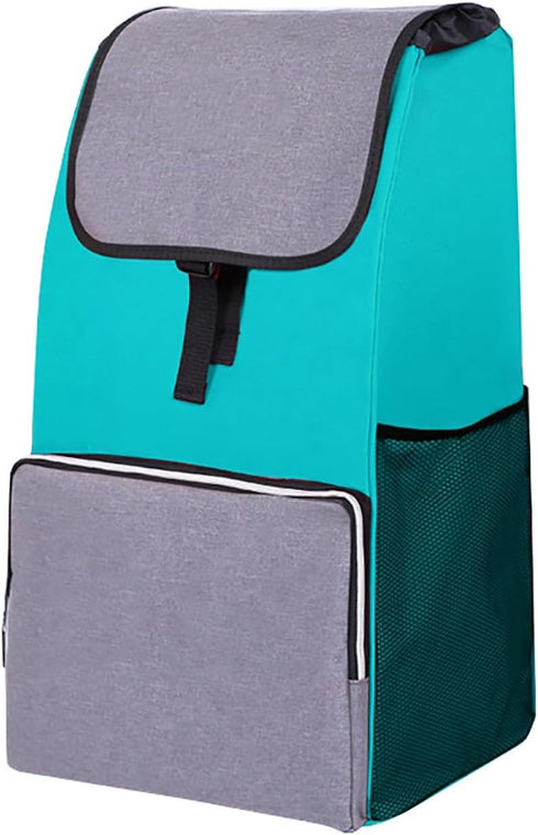 SH-gwtc Shopping Cart Replacement Trolley, Waterproof Spare Storage Bag with Side and Front