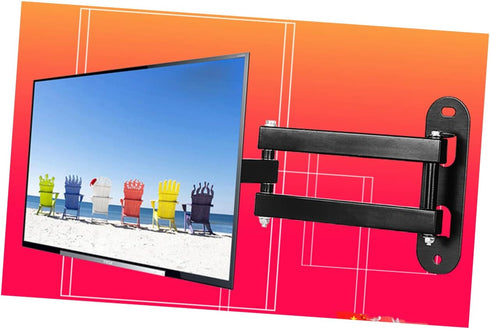 Homoyoyo 15-27 Inch 10kg Monitor Stand Tv Wall Mount Bracket Monitor Support Tilt Tv Mount