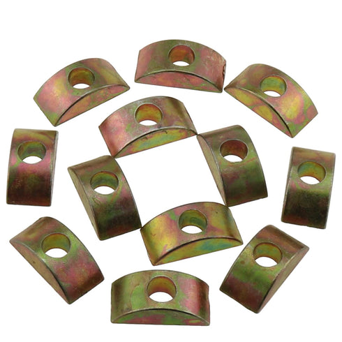 M8 Half Moon Nut DGZZI 12PCS, 30mm M8 Half Moon Washers Spacer for Furniture Hardware Accessories