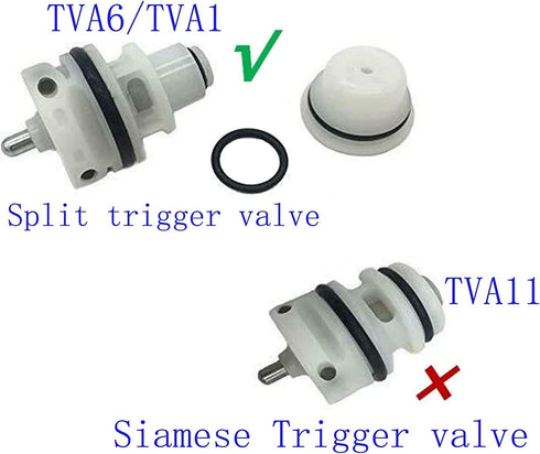 TVA6 Trigger Valve Fits Bostitch, Supercedes TVA1 Part for Max CN55, CN70, CN80 Coil Nailers Repair Parts
