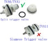 TVA6 Trigger Valve Fits Bostitch, Supercedes TVA1 Part for Max CN55, CN70, CN80 Coil Nailers Repair Parts