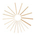Swpeet 18Pcs Assorted Brass Solid Round Rod Lathe Bar Stock Kit - Diameter 2mm-8mm Length 100mm - Perfect for Various