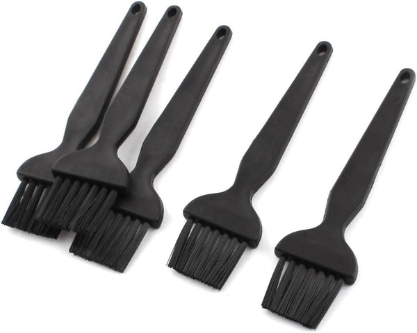 uxcell 5 x PCB Rework Dust Cleaning Straight Anti Static Control Brush