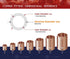 Supply Giant DUFD0012 Copper Cap with Sweat Socket, 1/2 Inch