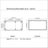 LeMotech 5 Pieces ABS Electrical Project Box, Small Junction Box for Electronics, Black, 3.62 x 2.28 x 0.90 inch