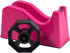 IHOMECOOKER Desktop Tape Dispenser Adhesive Roll Holder with Weighted Nonskid Base (Fits 1" & 3" Core) Rose Red