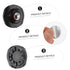 8pcs KICHOUSE Self-Adhesive Wheels for Storage Boxes and Trash Cans Easy to Install Silent Rolling Casters with Strong