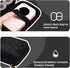 Phomemo D30 D35 Label Marker with Black Case, 3 Rolls of White Label Tapes, Waterproof Storage Bag, 160 Tapes/Roll