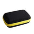 Hermitshell Hard Travel Case for FNIRSI Geiger Counter Nuclear Radiation Detector - Black+Yellow Zipper